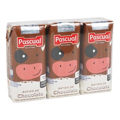 Picture of PASCUAL MILKSHAKE CHOC 3X200M